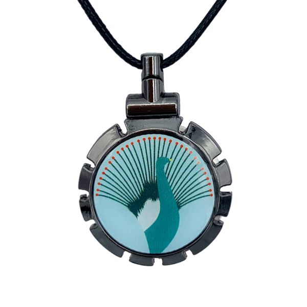 THREAD CUTTER PENDANT - PEACOCK