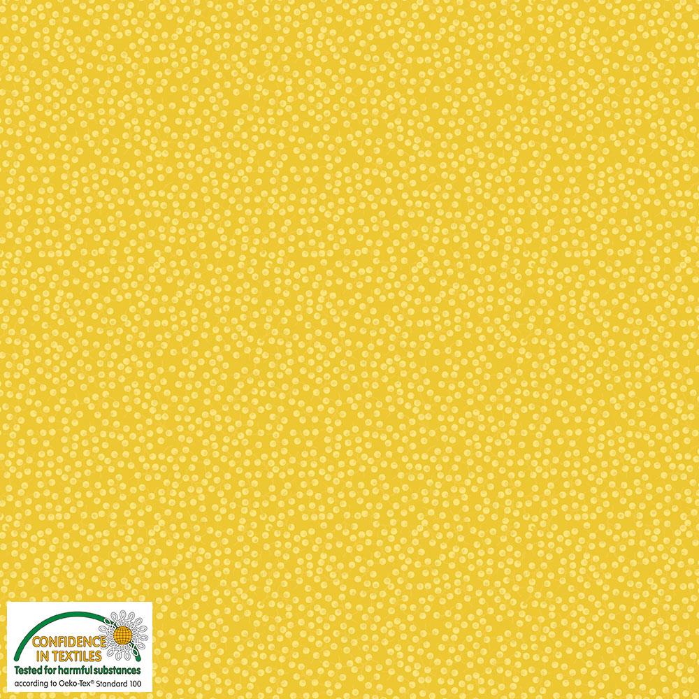 4518-015 Quilters Combination helle Punkte auf Gelb