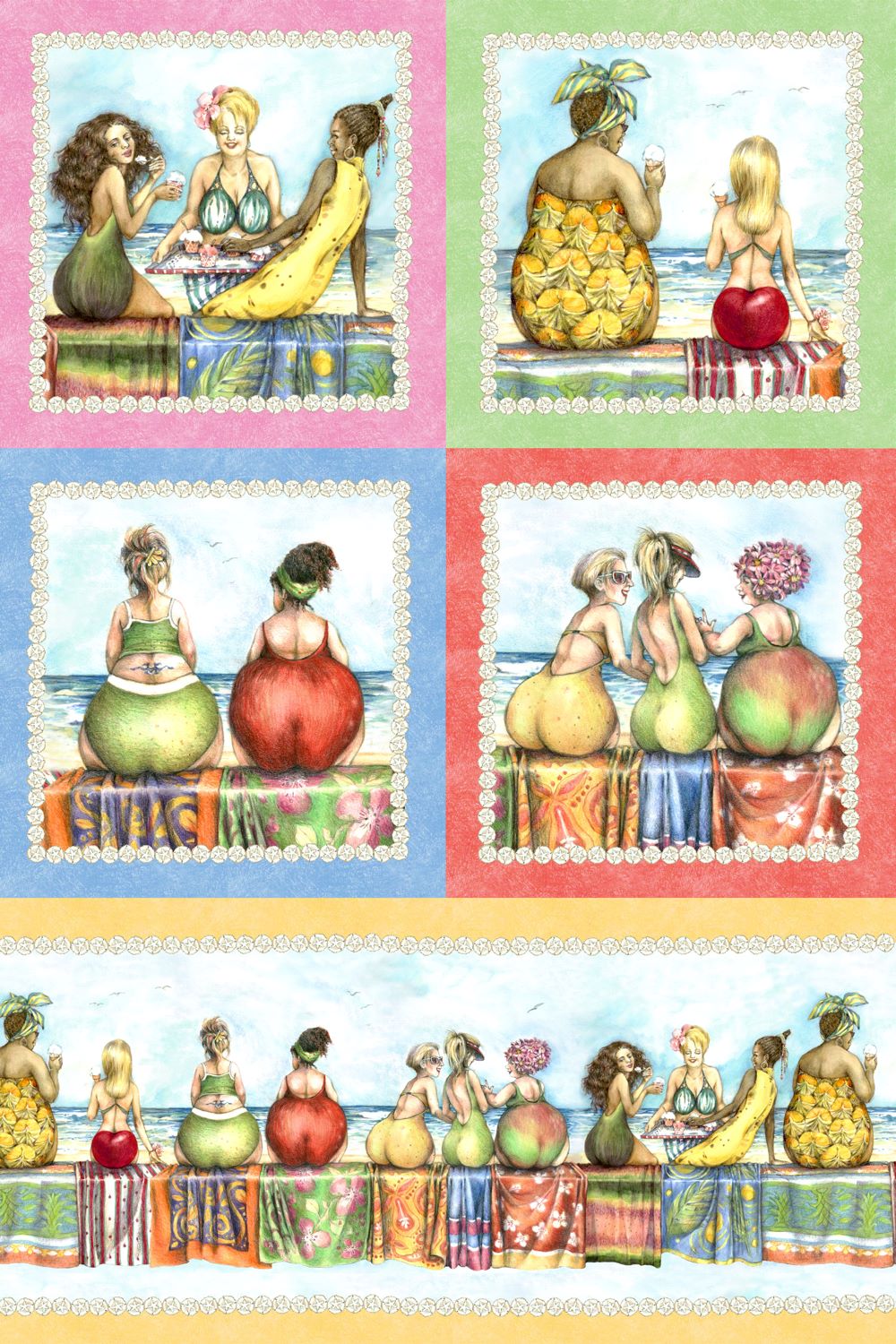 Fruit Ladies Panel Fruit Ladies Panel