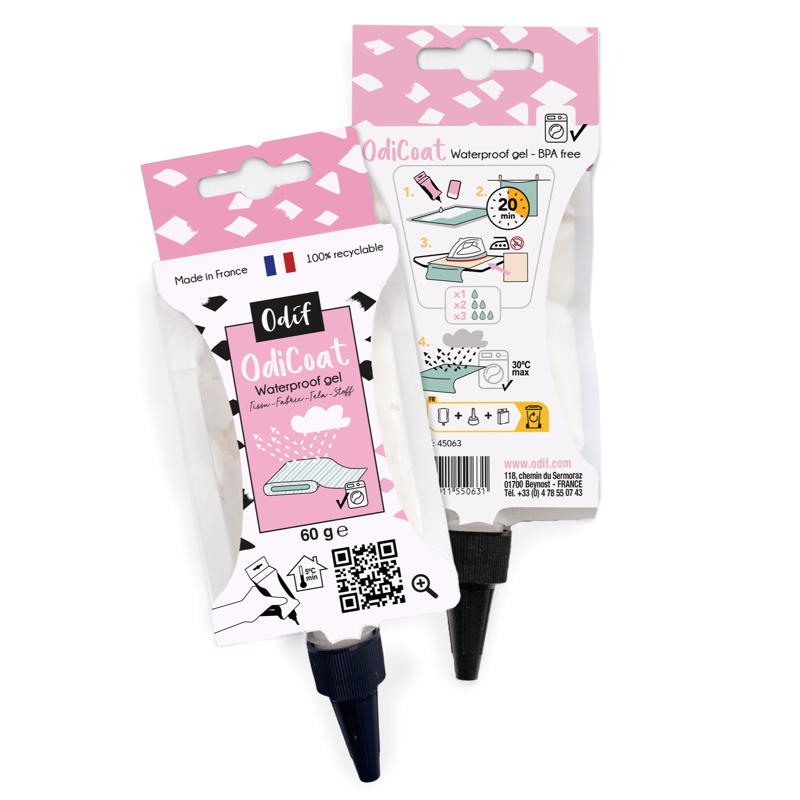 NEU: OdiCoat Gel Pouch 60 g NEU: OdiCoat Gel Pouch 60 g
