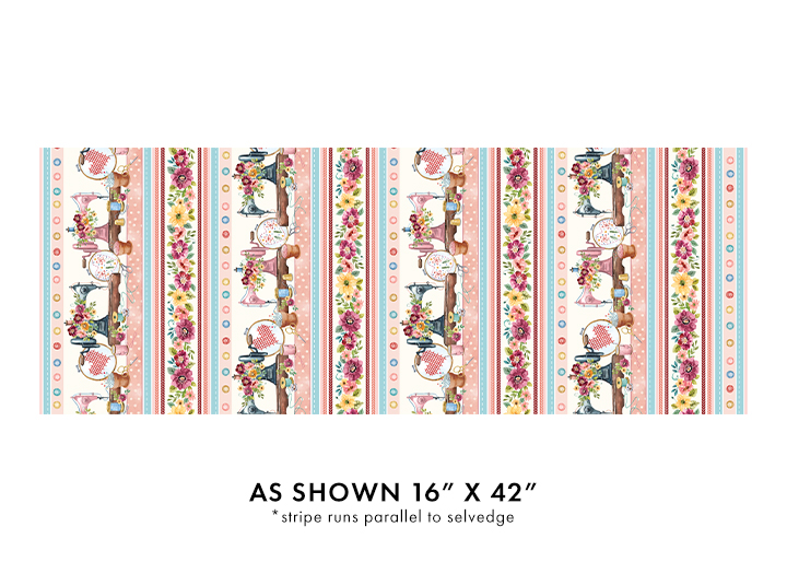 Sew In Love Stripe Multi  Sew In Love Stripe Multi