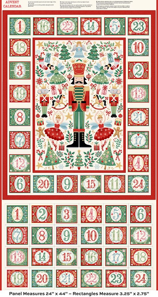 The Nutcracker Advent Calender Cream