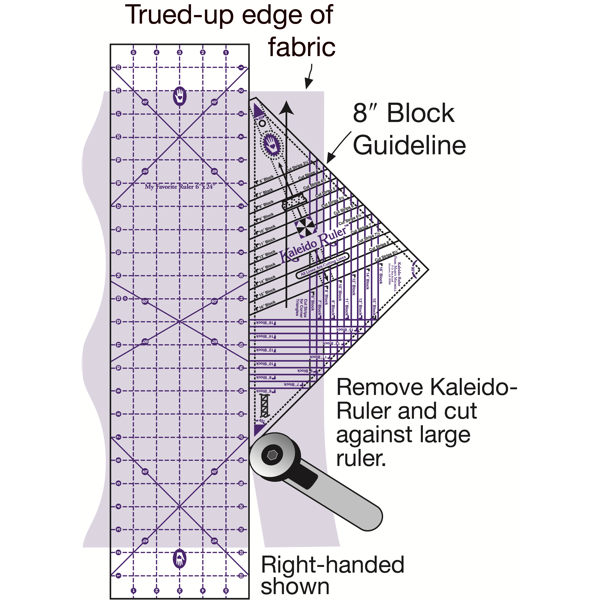 Small Kaleido-Ruler, 6-16 inch blocks Small Kaleido-Ruler, 6-16 inch blocks