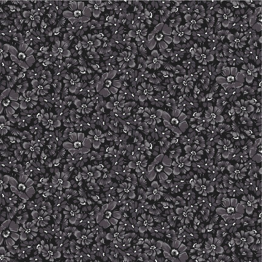 VERONA, ALLEGRA BLOOMS - Black