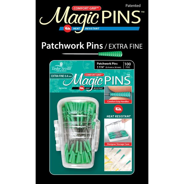 Vorteilspack: Magic Pins Patchwork extra fein 0,4 mm Vorteilspack: Magic Pins Patchwork extra fein 0,4 mm