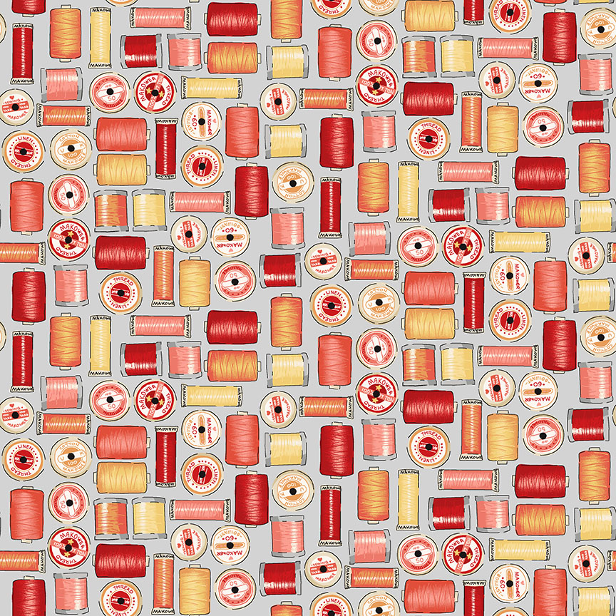 2505_R_cotton-reels Sewing Reels Red