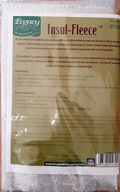 aInsul-Fleece Insul-Fleece 975 Zuschnitt