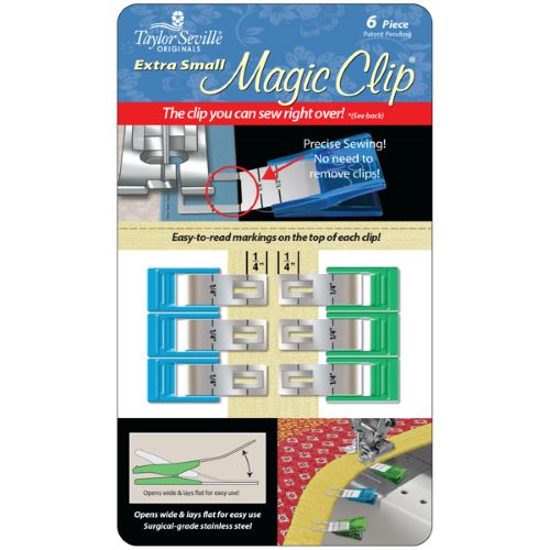 Magic Clips extra small 1/4"