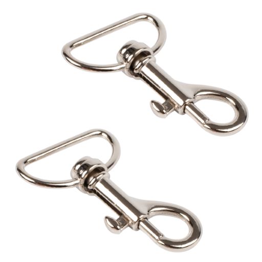 Karabiner_silber Karabiner - Taschenverschluss