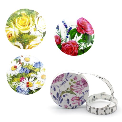 22305_1-Quick-Preset_600x6001bMGWvSomxvOx BOHIN - Vintage Flower Automatik-Maßband