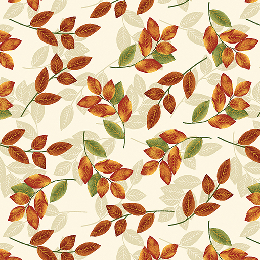 Harvest Gathering Leaves Cream  Harvest Gathering Leaves Cream