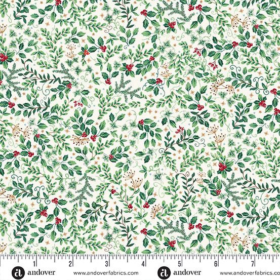 Country Christmas Evergreen Cream