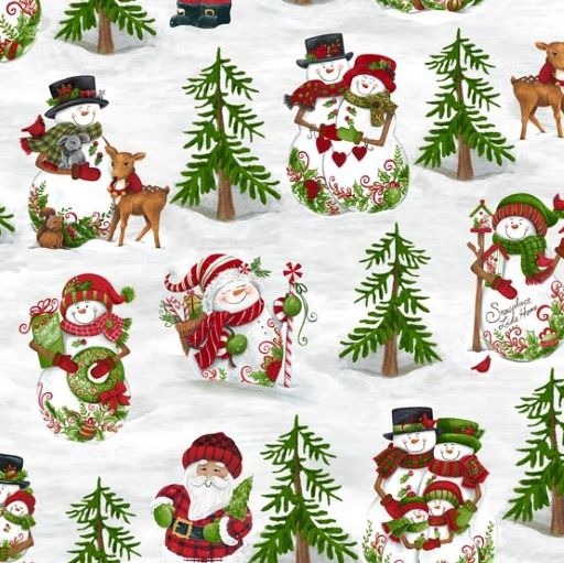 All That Glitters is snow - Snowman Scenic