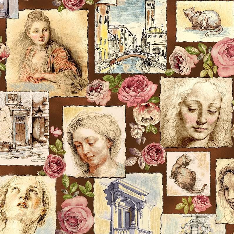 Old masters - great artists brown Old masters - great artists brown