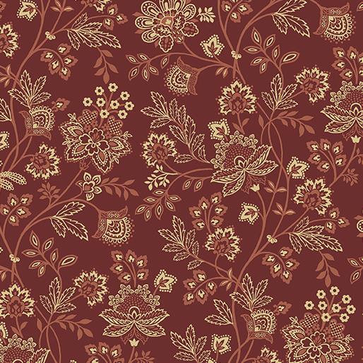 6128-87 Prairie Homestead Bandana Blumenbraun