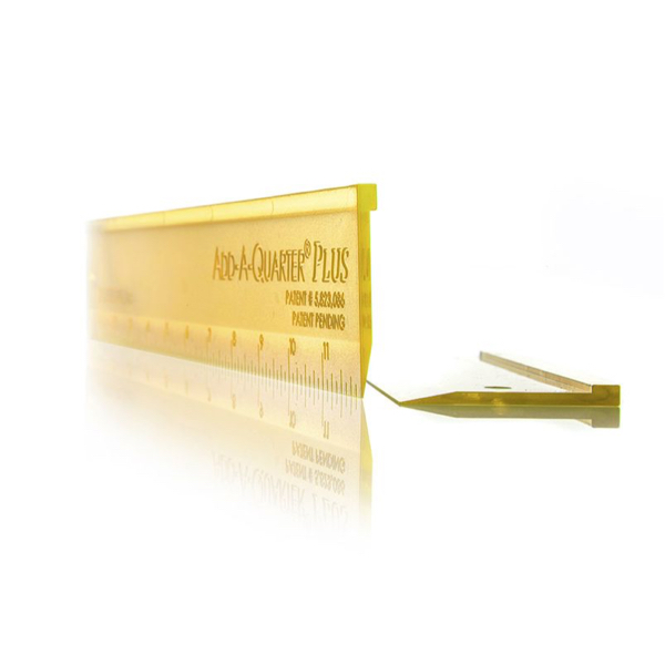12 inch Add-A-Quarter PLUS yellow 12 inch Add-A-Quarter PLUS yellow