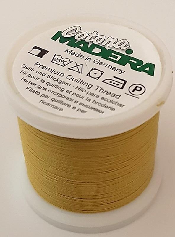 575_mustard-yellow Quiltgarn Cotona 30 - mustard yellow 575