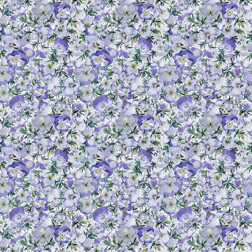 VIOLETA, PERFECT PANSIES - Periwinkle
