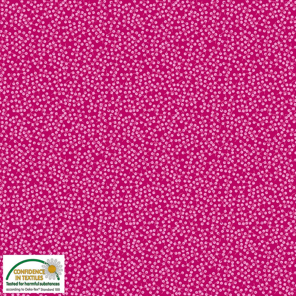 4518-017 Quilters Combination rosa Punkte auf Pink