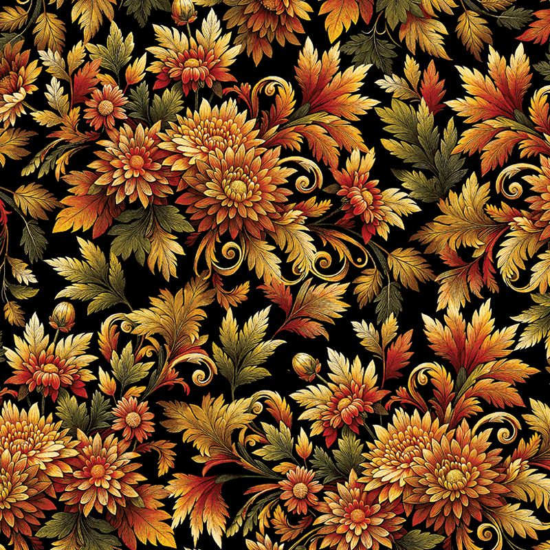 Autumn Cats, Autumn Splendor Black/Spice 