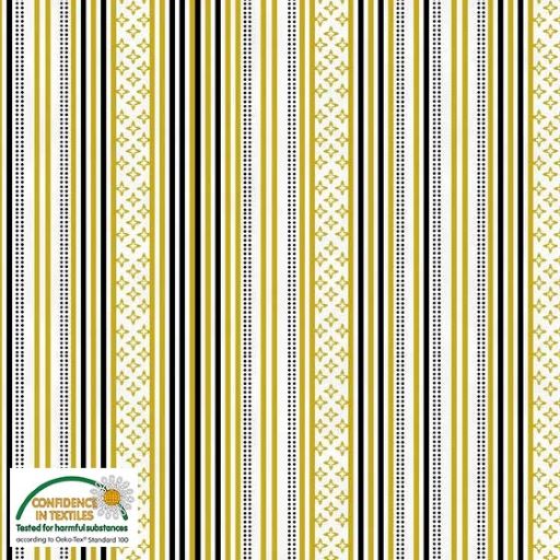 Gold Shimmer, Stripes anthracite