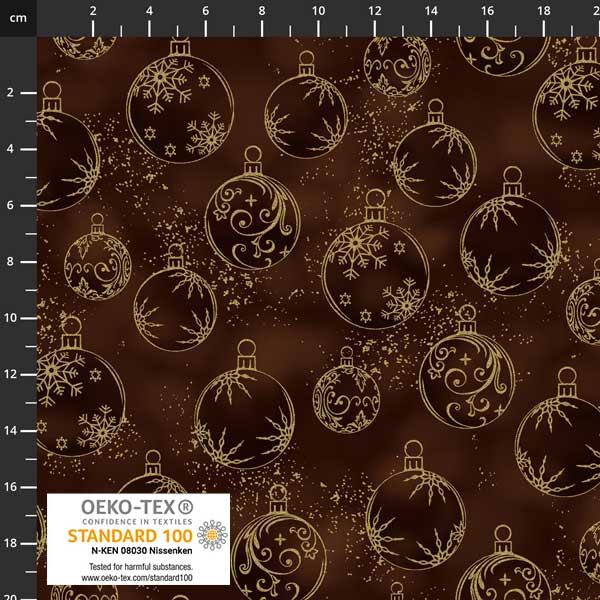 Petit cristal brown christmas balls Petit cristal brown christmas balls