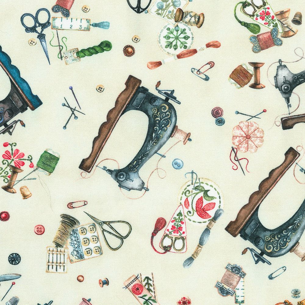 MAKE IT SEW, Vintage white