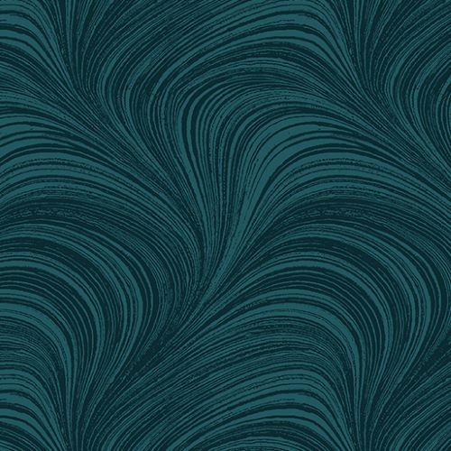a_2966P-85 Pearlescent Wave Texture dark Teal