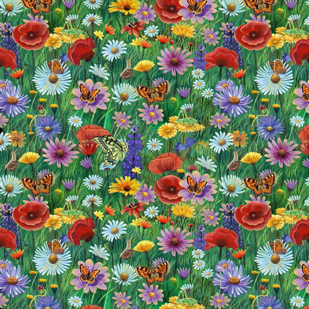 NATURE'S MUSIC, FLOWER FIELD - MULTI