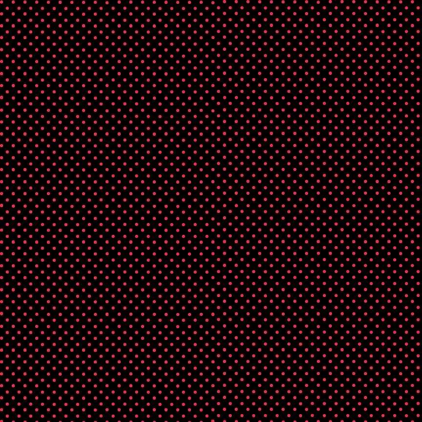 Spot Red on Black