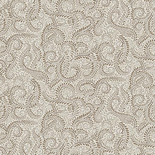 1225-73 Accent On Sunflowers, Napa Swirl Light Taupe
