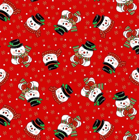 cm9643_red-4620f065 Vintage Holidays - Snowman red