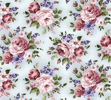 US-5173-11-002 Fragrant Roses - Bouquet blue