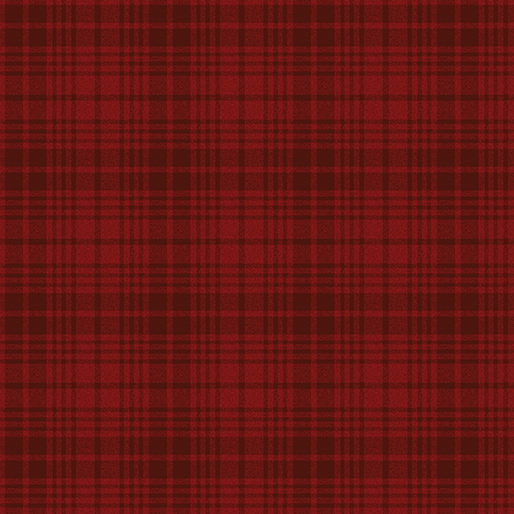 Wool Plaid Berry