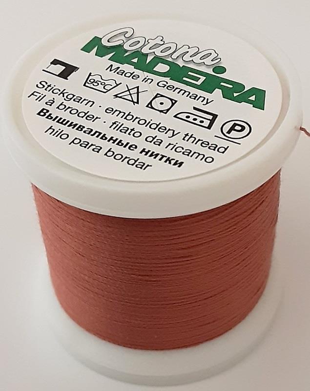 Quiltgarn Cotona 30 - chocolate brown 614